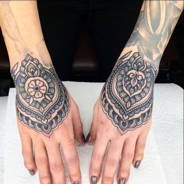 post malone hand tattoos