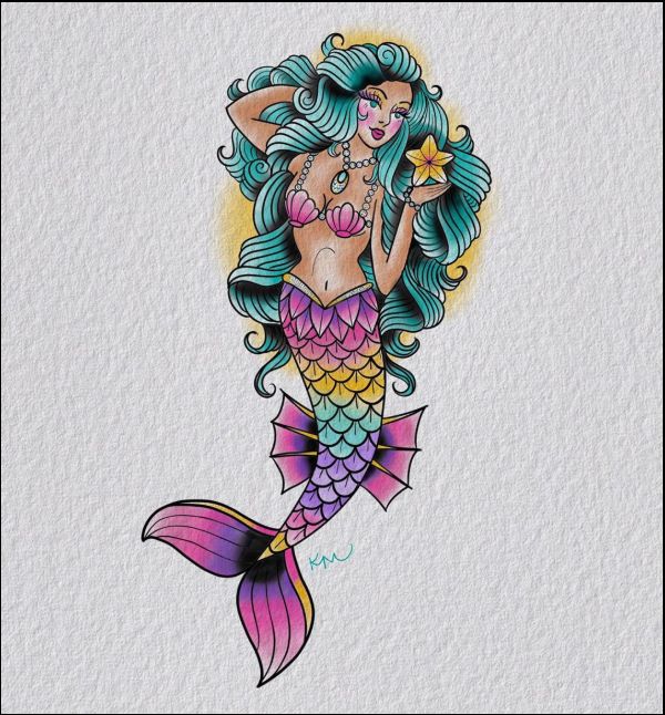 mermaid tattoo pictures