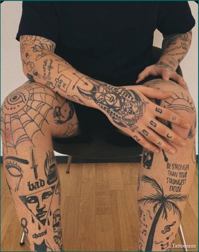 Patchwork Tattoos  Hand tattoos for guys Tattoo ideas males Sleeve  tattoos