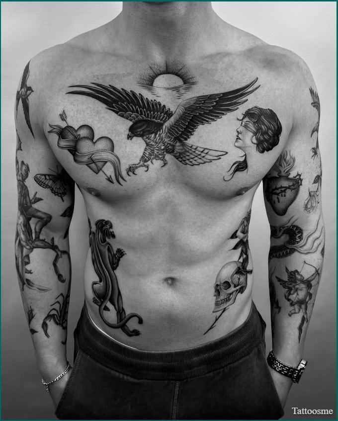 Best STOMACH Tattoos for Men 2021  Mens Tattoo Ideas  Tattoo Designs for  Boys  Just Tattoos  YouTube