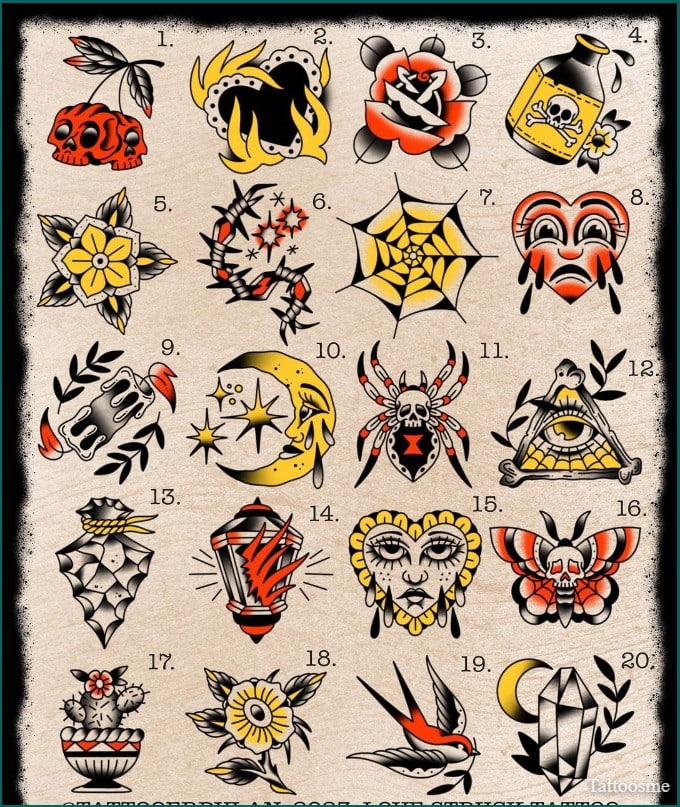 Old School Tattoo Vector Art Icons and Graphics for Free Download