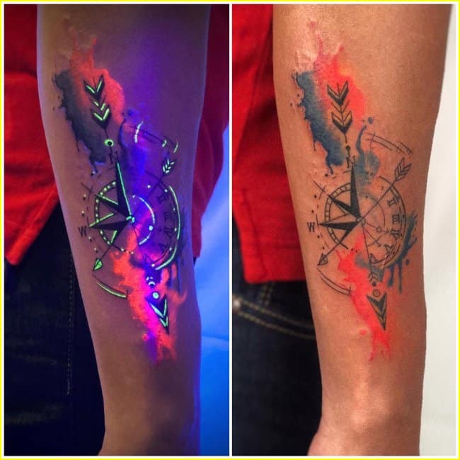 Glow in the Dark Tattoos Guide to Black Light  UV Ink  Allure