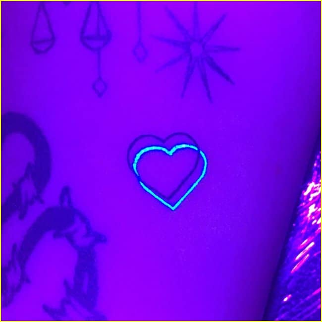 uv tattoo ideas for girls