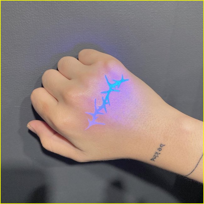 All You Need to Know About Glow in the Dark or UV Tattoos  Tattoos Wizard