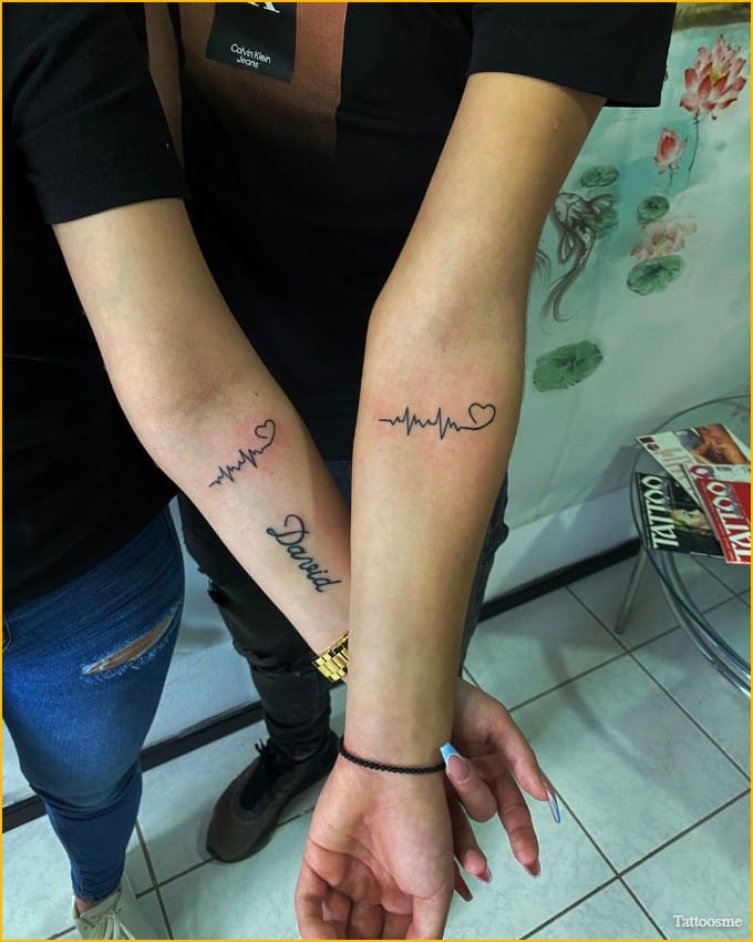 meaningful sibling tattoos