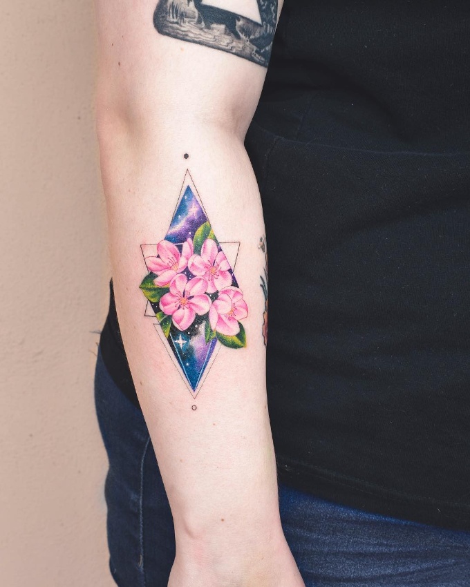 cherry blossom tattoo 