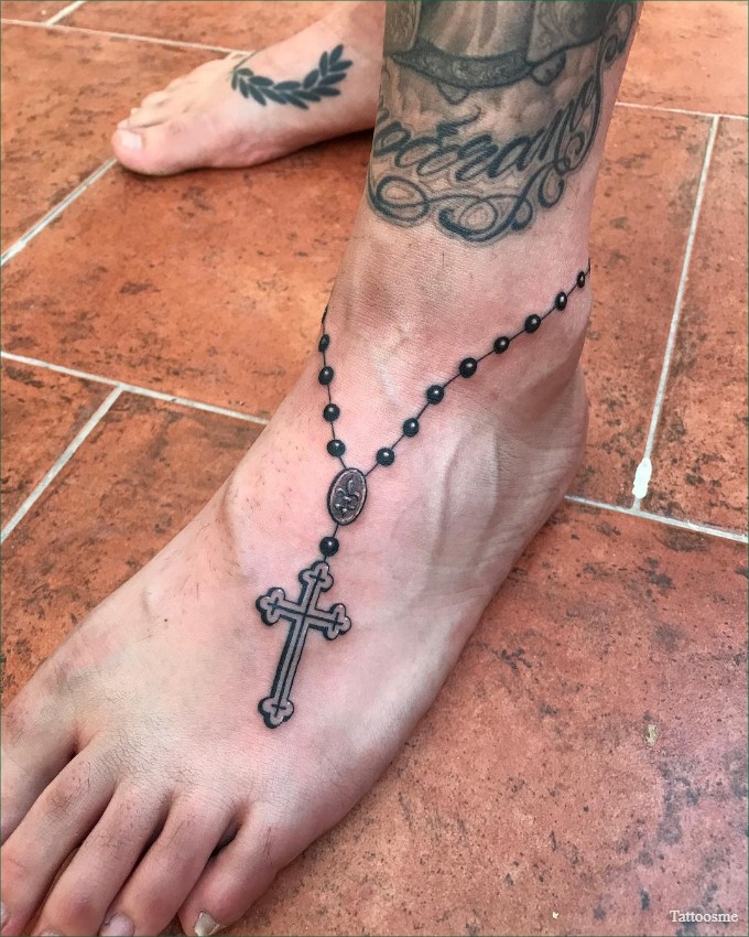 75 Enlightening Forms Of Rosary Tattoos That Will Restore Your Faith