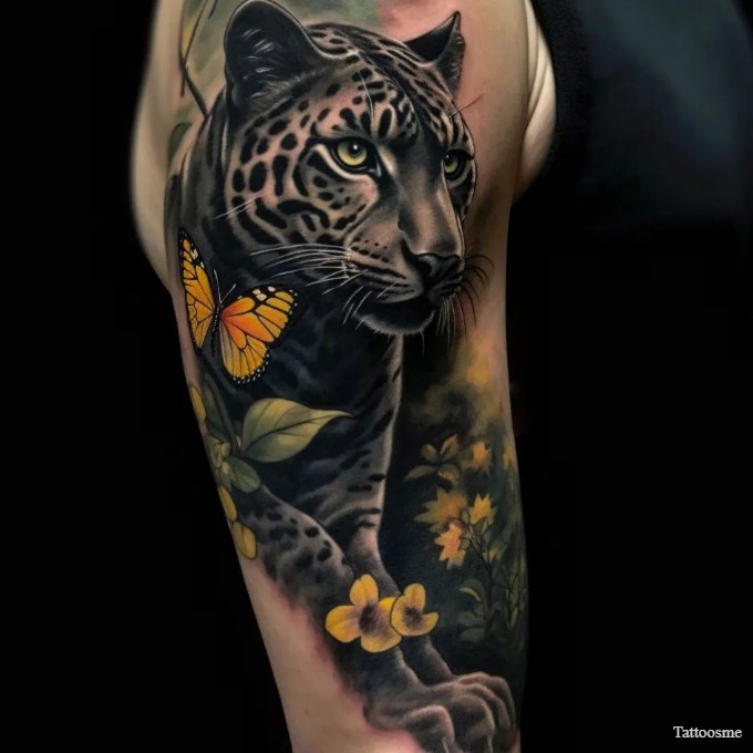 leopard tattoo 
