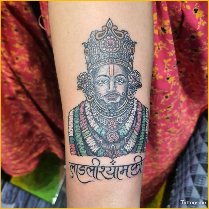 khatu shyam tattoo