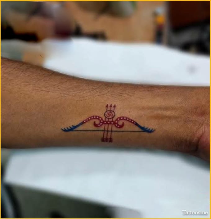 khatu shyam baba tattoo  for men