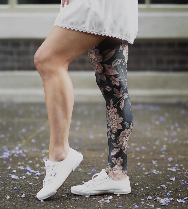 leg tattoo ideas for women
