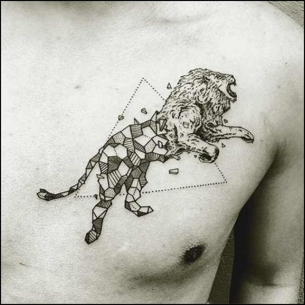 leo lion tattoos