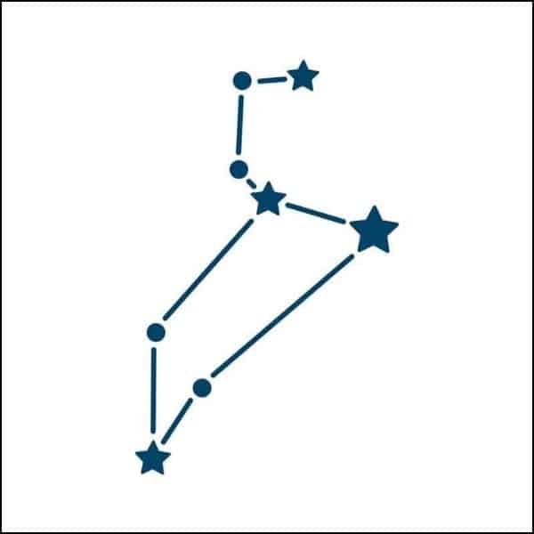 leo tattoo constellation