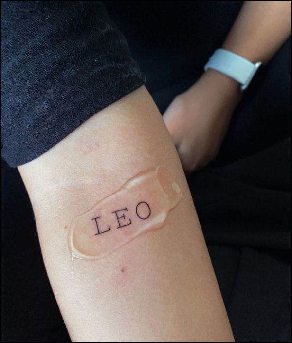 dope leo tattoos