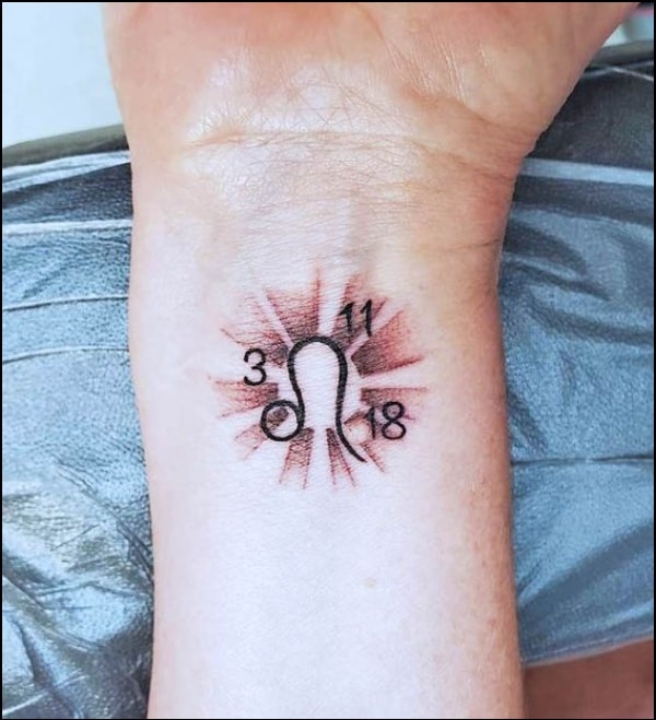 leo tattoos designs