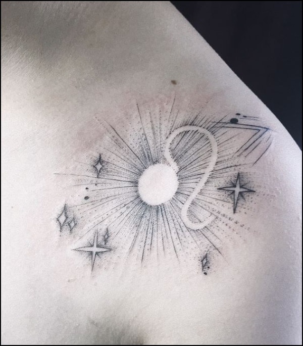 leo constellation tattoos