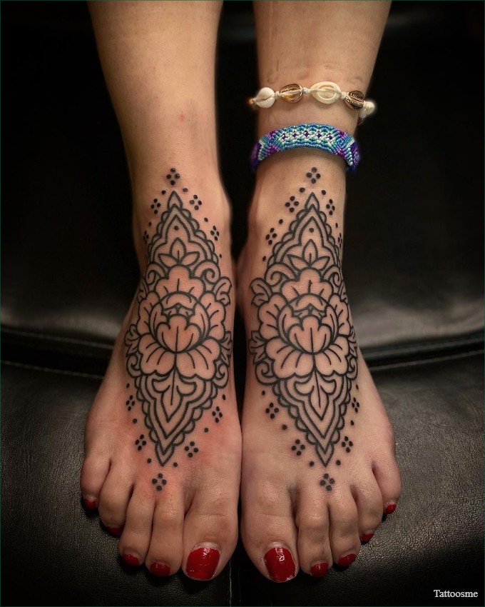 45 Awesome Foot Tattoos for Women  StayGlam