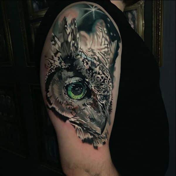 night owl tattoo