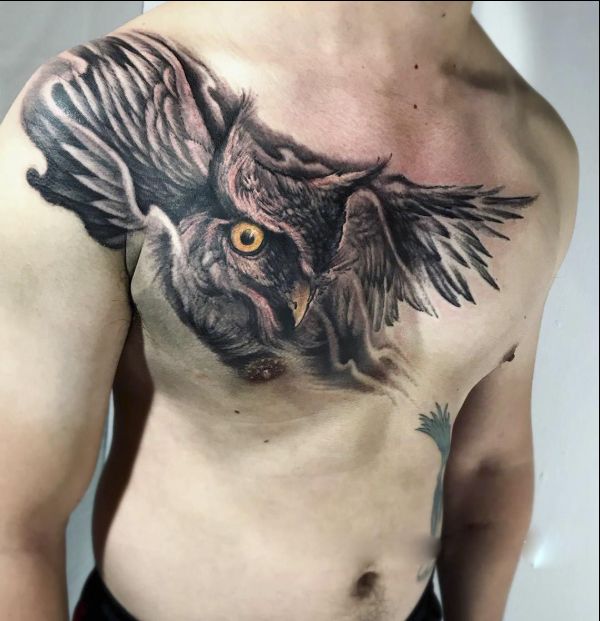 owl dreamcatcher tattoo