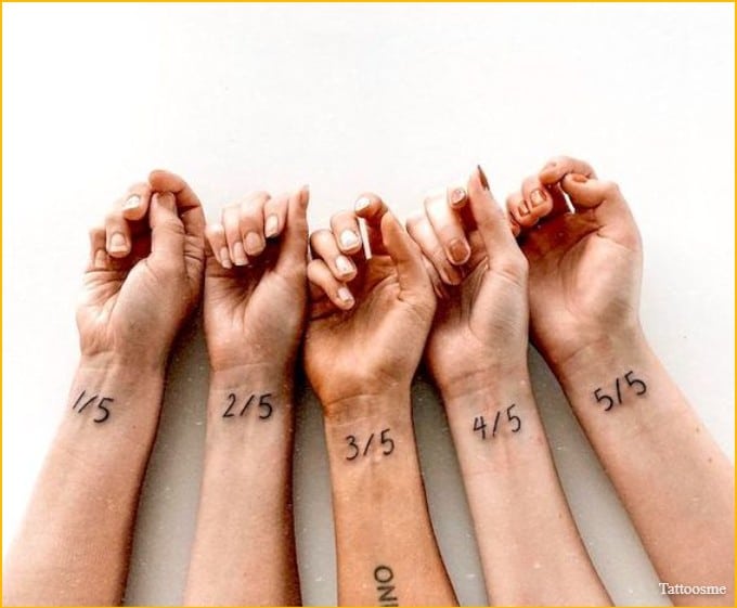 sibling tattoos for 5
