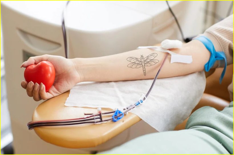 Donate Blood with Tattoos