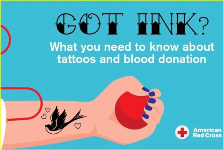 Donate Blood with Tattoos