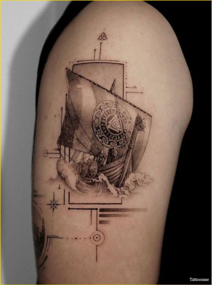 viking ship tattooS