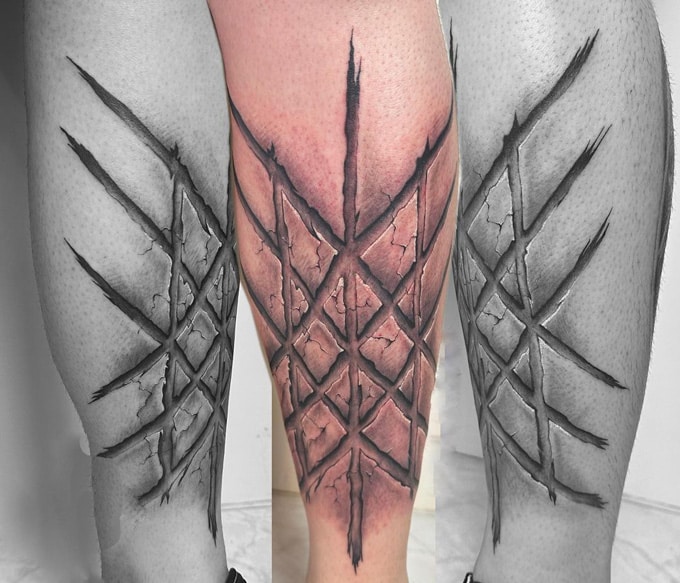 web of wyrd tattoo