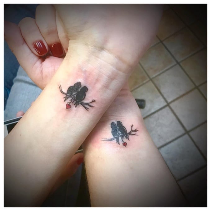 Ant Tattoos On Right Hip