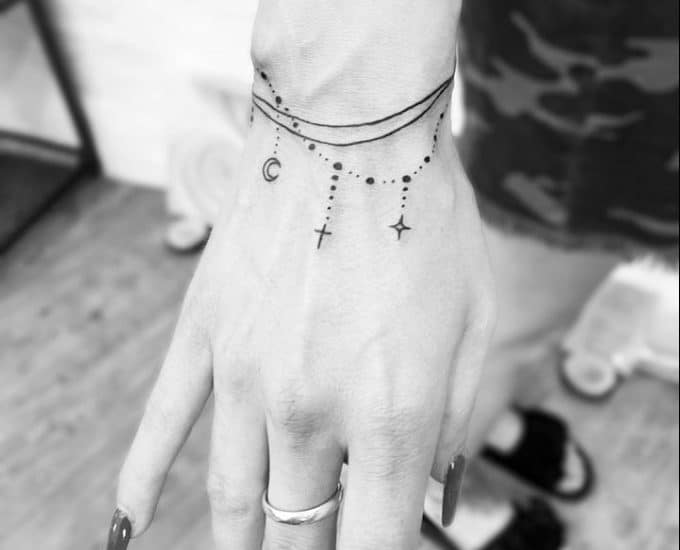 bracelet tattoos for wrist